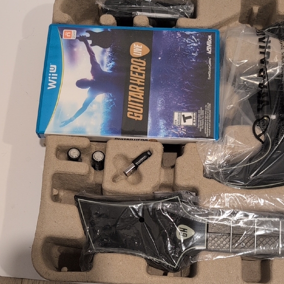 Nintendo Guitar Hero Live for Wii U - Open Box New Nevers Use - Picture 3 of 4